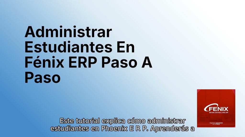 Administrar Estudiantes