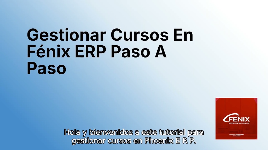Gestionar Cursos